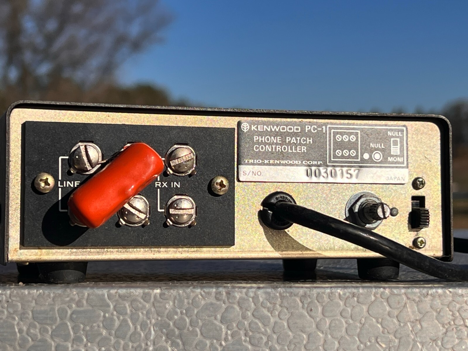 KENWOOD PC1 PHONE PATCH CONTROLLER HAM RADIO MADE IN JAPAN eBay