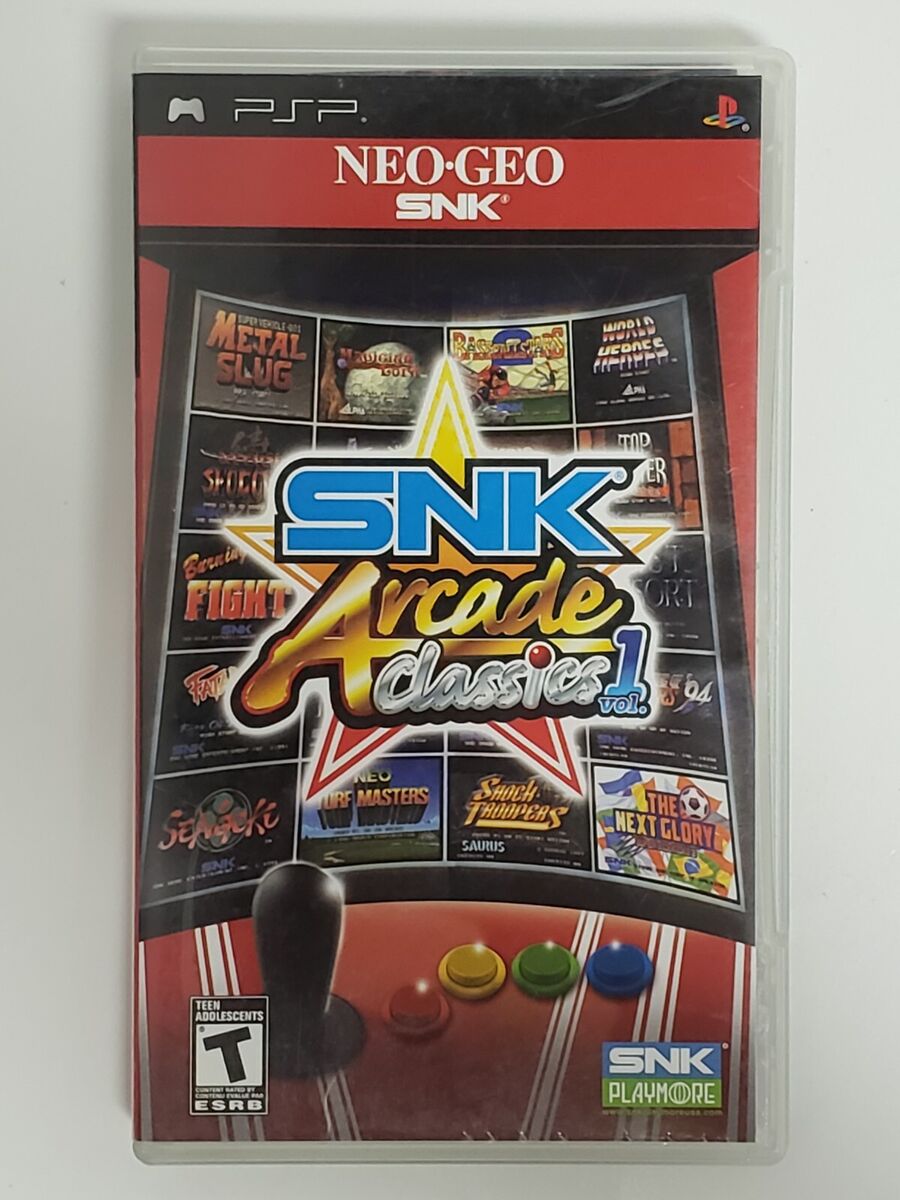 SNK Arcade Classics, Vol. 1 (Sony Playstation Portable PSP SNK Arcade Classics, Vol. 1 (Sony Playstation Portable PSP