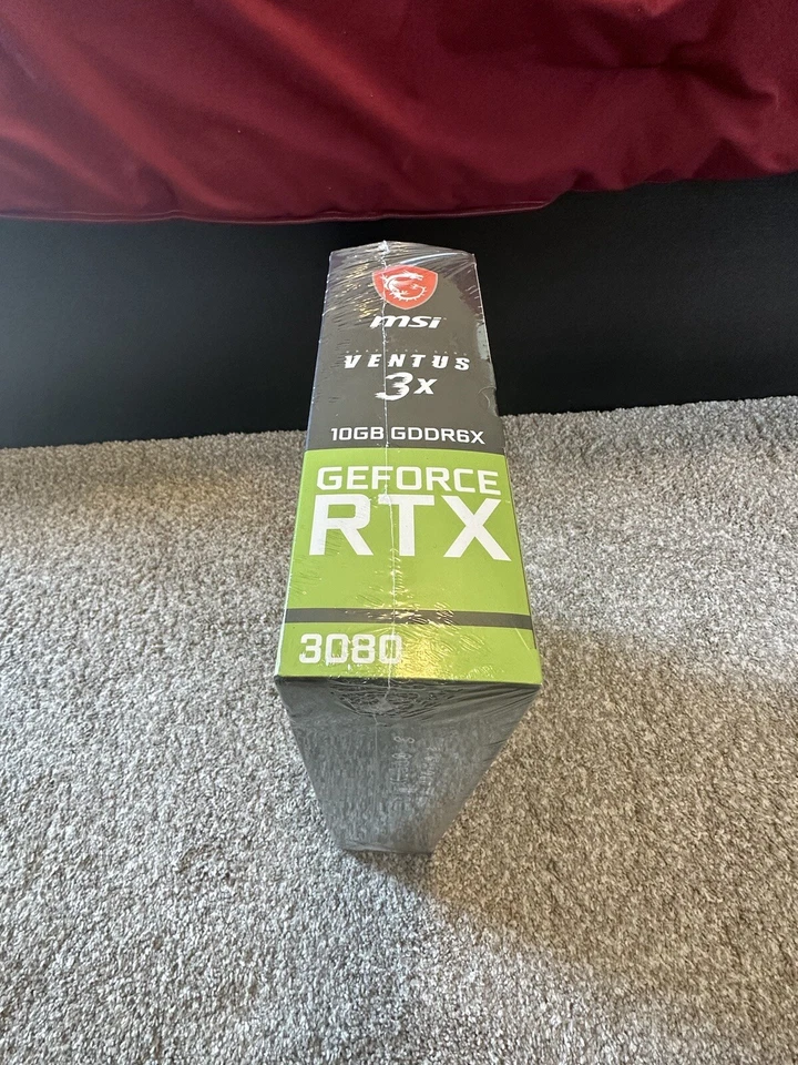 MSI GeForce RTX 3080 Ventus 3X PLUS 10GB OC LHR Graphics Card Brand New *SEALED* - Image 3 of 4