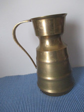 Krug  Messing,  H. 15 cm