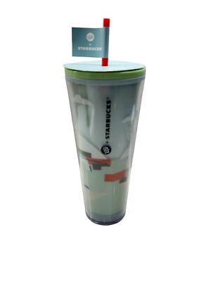 Starbucks + Lou Black History 2024 Damon Brown Seattle Venti 24 Oz Tumbler  | eBay