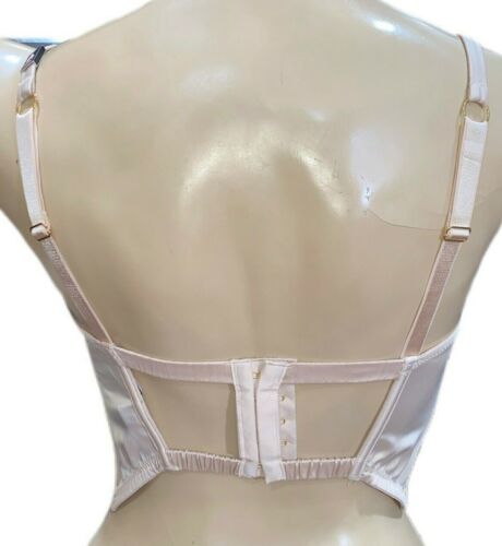 Reggiseno a balcone lungo Victorias Secret Dream Angels raso sfoderato champagne - Foto 2 di 2