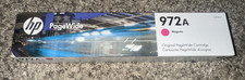 NEW GENUINE HP 972A - MAGENTA Original PageWide Ink Cartridge L0R89AN EXP 2026