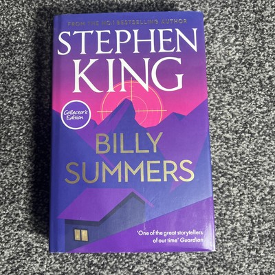 Stephen King, Billy Summers Collector s Edition UK First Edition Hardcover Rare