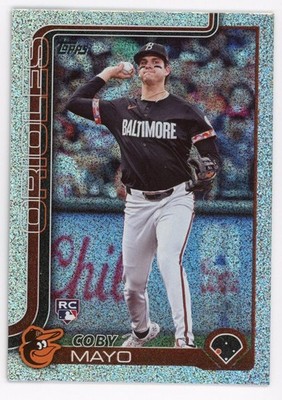 2025 Topps - Coby Mayo #20 - Sandglitter - Orioles
