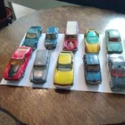Vintage Corgi Toys Group (10) , Playworn with all Tyres