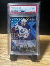 2024-25 Upper Deck Allure - Leon Draisaitl Blue line Auto PSA 10 POP 1! RARE