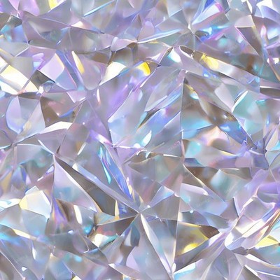 Prism Glass - 16'' x 48'' Hydrographic Film Hydro Dipping