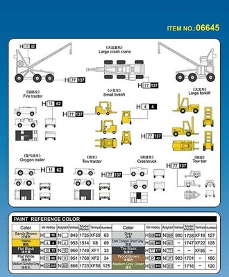 Trumpeter TR06645 1/350 USN Carrier Deck Equipment