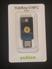 YubiKey 5 NFC FIPS Security Key   NEW Sealed   USB-A 2FA Hardware Key Yubico