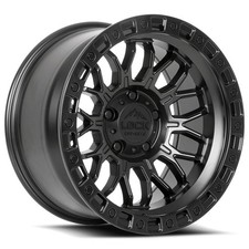 17x9 Lock Combat Matte Black With Matte Black Ring Wheels 6x135 1mm Set Of 4 17x9 Lock Combat Matte Black With Matte Black Ring Wheels 6x135 1mm Set Of 4