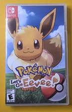 Pok mon Let's Go Evee 2018 Nintendo Switch CASE ONLY