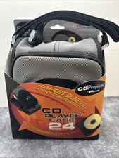 CD Player Case 24 Cd Storage New