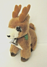 Vintage Russ Berrie  Co. Plush Starlight Reindeer Stuffed Animal 8" w/Eyelashes
