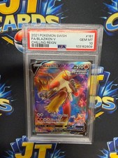 PSA 10 Blaziken V 161/198 Full Art Chilling Reign Pokemon Card Gem Mint