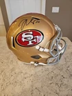 Trent Williams San Fransisco Signed F/S Replica Speed Helmet Beckett Cert