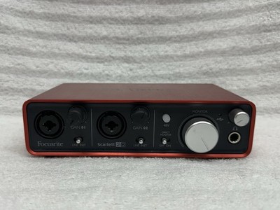 Focusrite Scarlett 2i2 Audio Interface 1st Generation Red | eBay