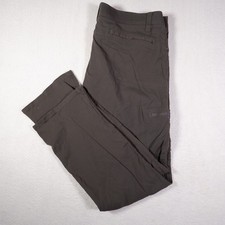 Wrangler Men's Cargo Pants All Terrain Gray Flat Front 40x30 Nylon 10NW788AS