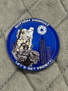 star wars 501st legion challenge Coin Gotham Assault V1 Blue