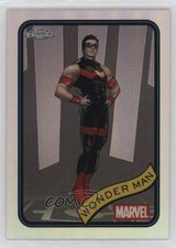 2025 Topps Chrome Marvel Comics Refractor Wonder Man #100 r4p