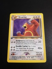 ursaring pokemon card price Pokemon Card E Bruno's Ursaring 085/141 1st Edition Common NM Japanese main image 0