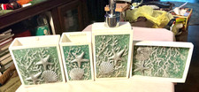 4 piece resin decorative bathroom set