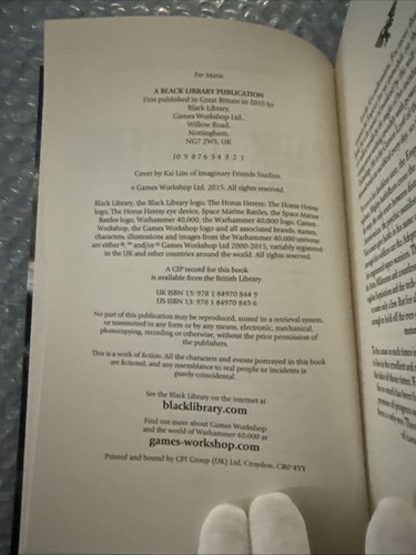 Dark Hunters Umbra Sumus Hardcover Extremely Rare Holy Grail Warhammer Book - Picture 5 of 23