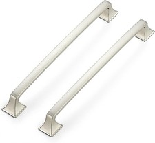 30 Pieces Cabinet Handles 7-1/2 Inches Brushed Nickel Arch Pulls Drawer Hardware