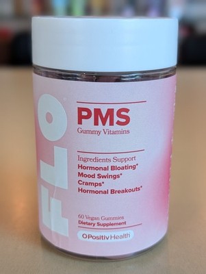 O Positiv FLO PMS Vegan Gummy Vitamins for Women EXP 11/26 New