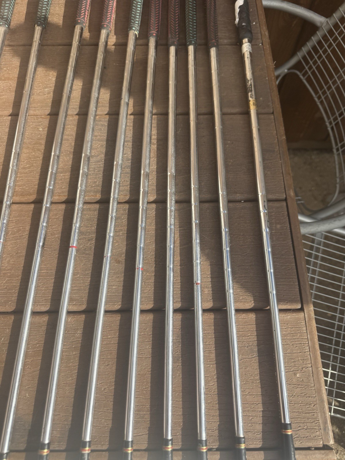 Wilson Staff Iron Set 1973-1974 Stiff  Iron 1-SW 2-9 Matching Numbers