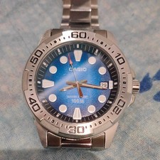 CASIO Diver's Watch Blue Gradient Dial