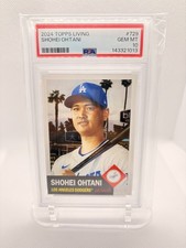 Topps 2024 Living Set Shohei Ohtani Los Angeles Dodgers #729 PSA 10 /32011