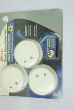 Kiddie Smoke Alarm Value Pack Set of 3 Smoke Alarms Model 0914 New Sealed 