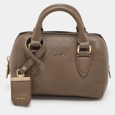 Borsa a tracolla Dkny in pelle beige