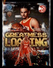 Asa Newell RC 2025-26 Bowman Chrome Greatness Loading #GL-23 Atlanta Hawks NBA