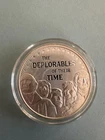 TRUMP - MOUNT RUSHMORE - The Deplorables 1 OZ .999 Fine Silver