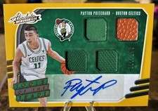 2020-21 Absolute Memorabilia-Tools of the Trade Signatures Payton Pritchard /199