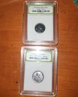 1943 Proof like 2 AU Coins San Francisco mint / Philadelphia mint
