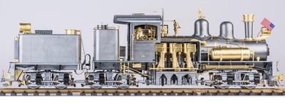 LGB 26704 Steam Shay Nr.7 RC + BT RR Technologie-Edition Mfx / DCC Sound New