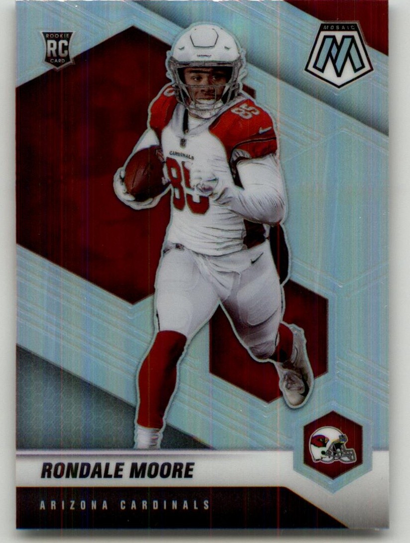 2021 Panini Mosaic Rondale Moore Rookie Variations Silver #317-V Cardinals