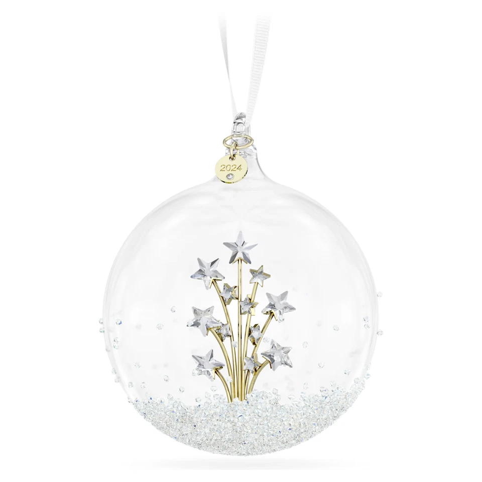 SWAROVSKI CHRISTMAS BALL ORNAMENT 2024 ANNUAL EDITION 5682735 NEW - Image 1 of 1