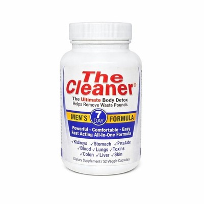 Century Systems The Cleaner Detox, Men's 7-Day Formula, 52 Vegetarian Capsules