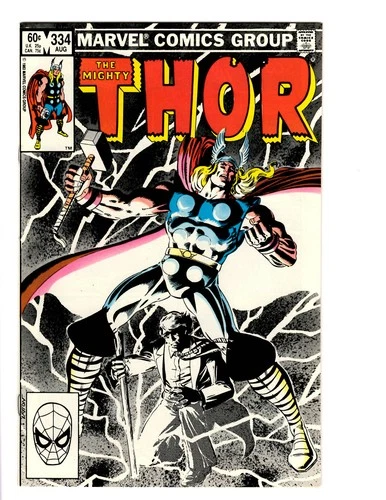 THE MIGHTY THOR #334 - AUGUST 1983 - NM - HIGH GRADE - VINTAGE MARVEL CLASSIC