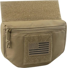 Plate Carrier Accessories Tactical Drop Dangler Pouch Sub Abdominal Carrying Kit