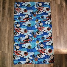 Homemade Thomas The Train Blanket/quilt Double Sided Kidcore Toddler