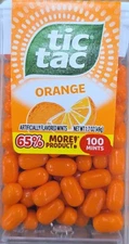 Tic Tac Big Pack Orange Breath Mints 48 Packs (4 boxes) Free Shipping