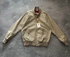 Giacca uomo Baracuta Classic G9 Harrington beige nuova taglia UK 40 made in England
