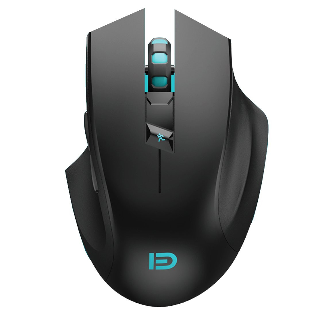 Noiseless Wireless Mouse, Forter i720 Ergonomic Silent Gaming Mouse with Precision Tracking for Laptop, PC, and Office Use