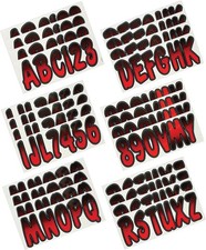 Hardline Products REBKG200 Boat Lettering 3" Registration Kit