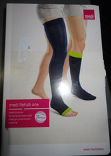 1 MEDI "Rehab one" Kompressionsstrumpf NEU  incl. Beschreibung, OVP, Anziehhilfe